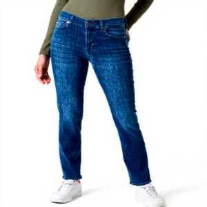 Jeans Donna 7 For All Mankind Roxanne Bair Virtual Mid Blue