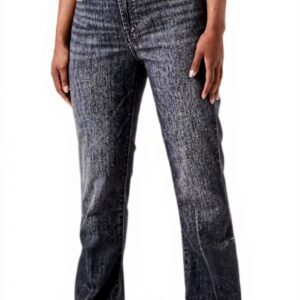 7 For All Mankind Bootcut Jeans Donna Nero Tailorless