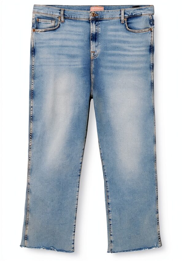 Jeans donna 7 For All Mankind Slim Kick cotone elastico